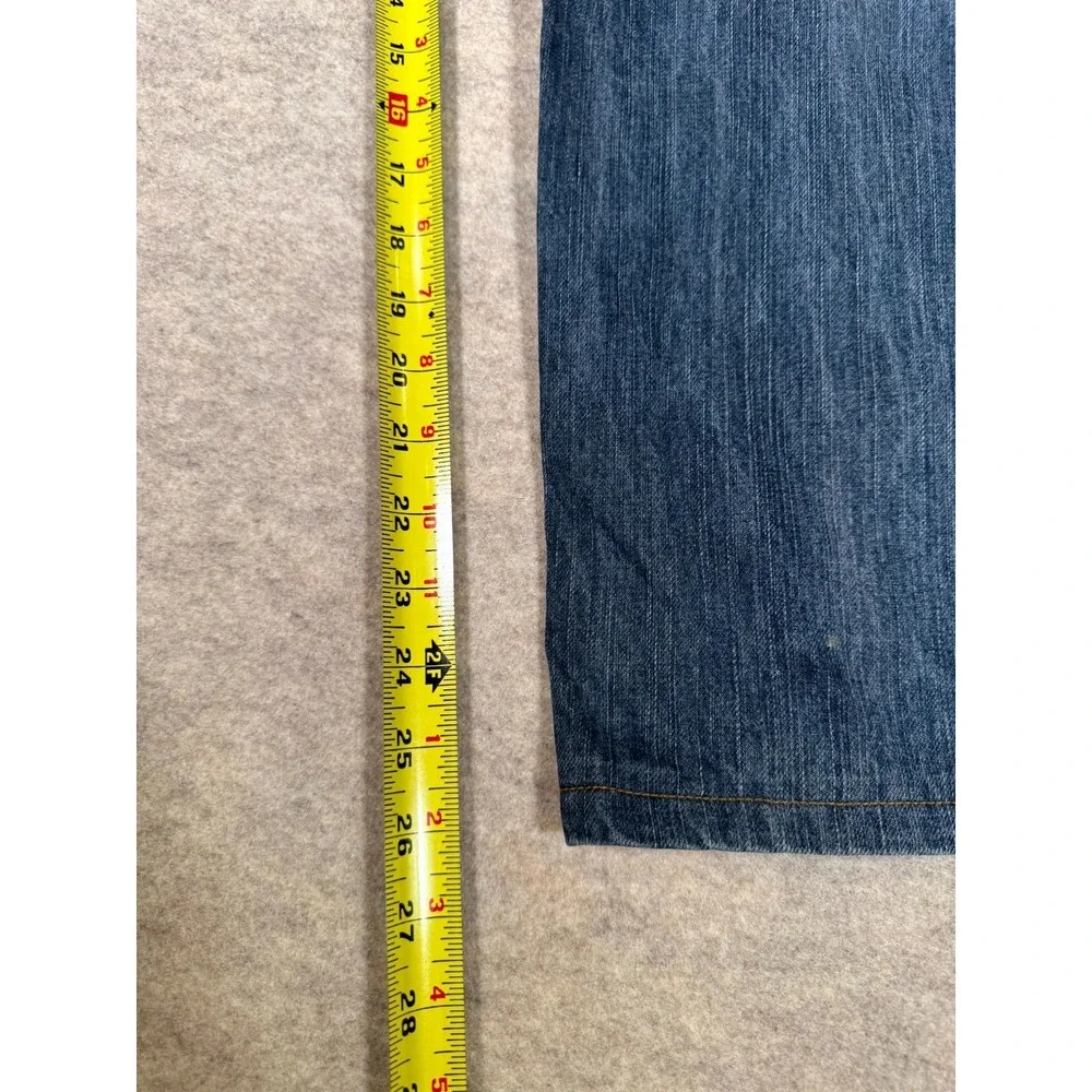 Levis 501 Straight Leg Jeans Men 36x34 Blue Denim Mid Rise Button Fly Streetwear